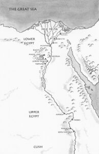 MAP Feast or Famine Egypt