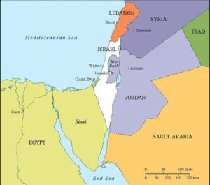 Israel - 1949-1967 Armistice Lines
